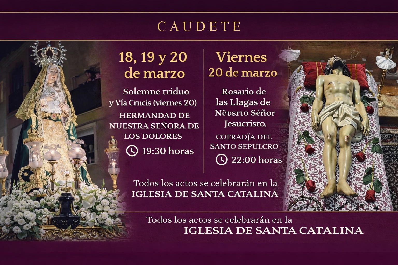 triduo dolores 2026 caudete digital