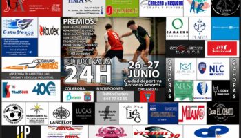 24 horas futbol sala junio 2026 caudete digital