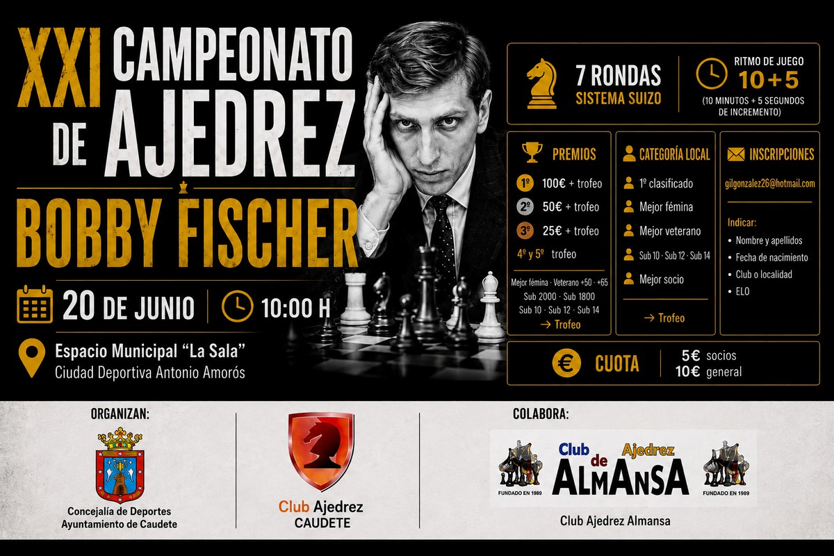 bobby fischer 2026 caudete digital