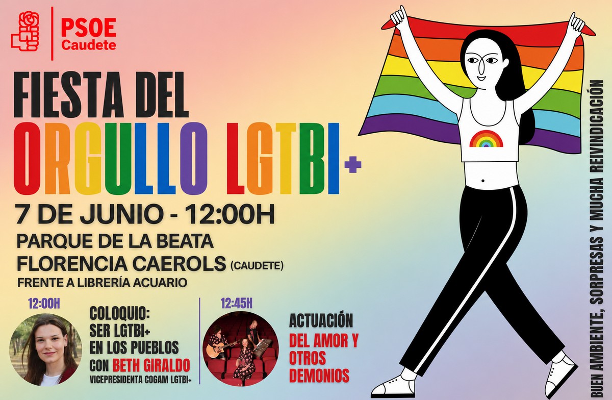 fiesta orgullo 2026 caudete digital