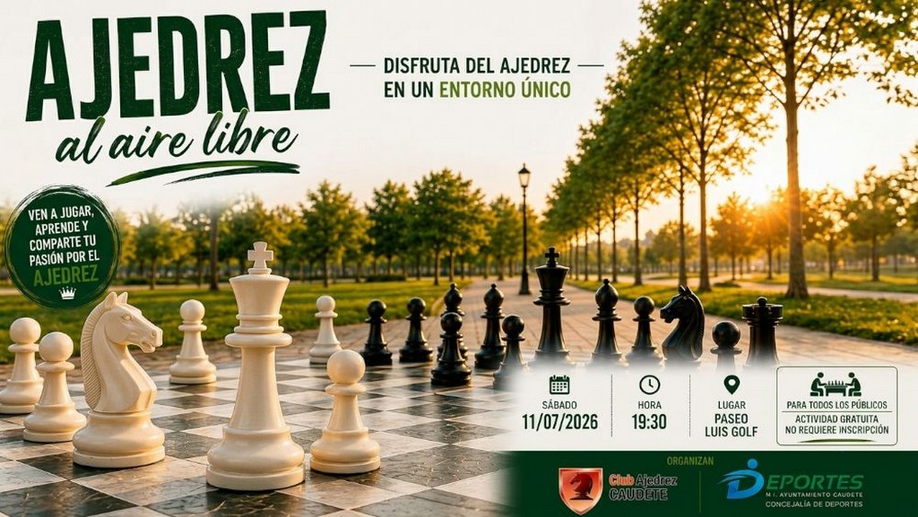 ajedrez aire libre 2026 caudete digital