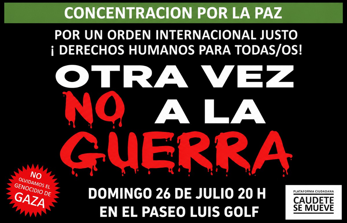 concentracion por la paz caudete digital