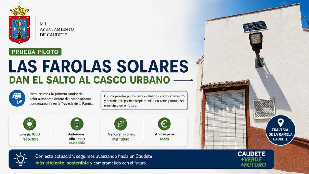 farolas solares led caudete digital