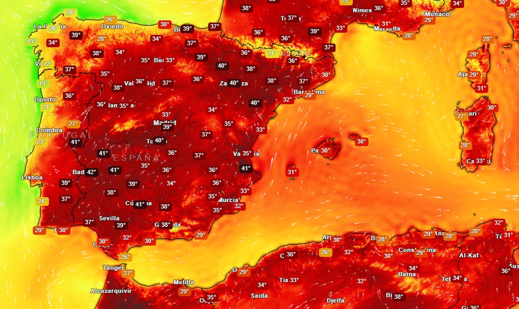 mapa temperaturas 07072026 caudete digital