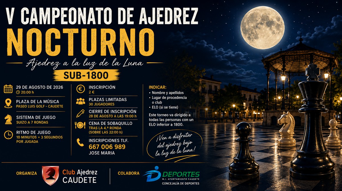 ajedrez nocturno 2026 caudete digital