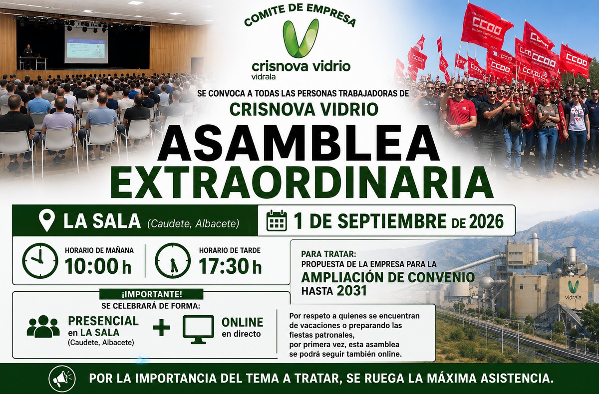 asamblea extraordinaria crisnova septiembre 2026 caudete digital