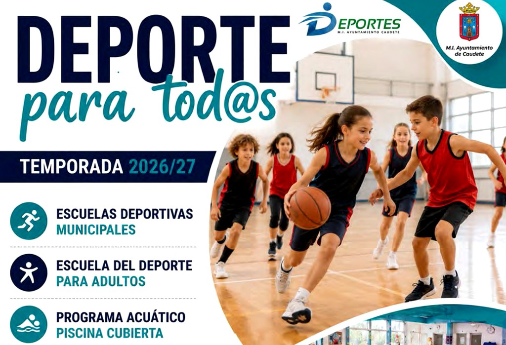 deporte para todos 2026 2027 caudete digital