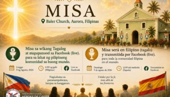 misa baler filipinas caudete digital
