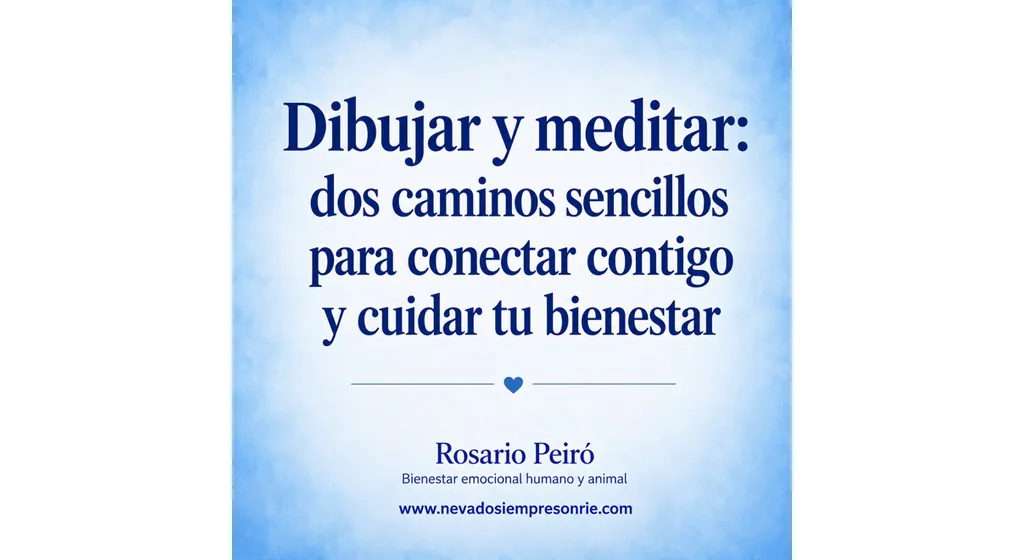 dibujar y meditar