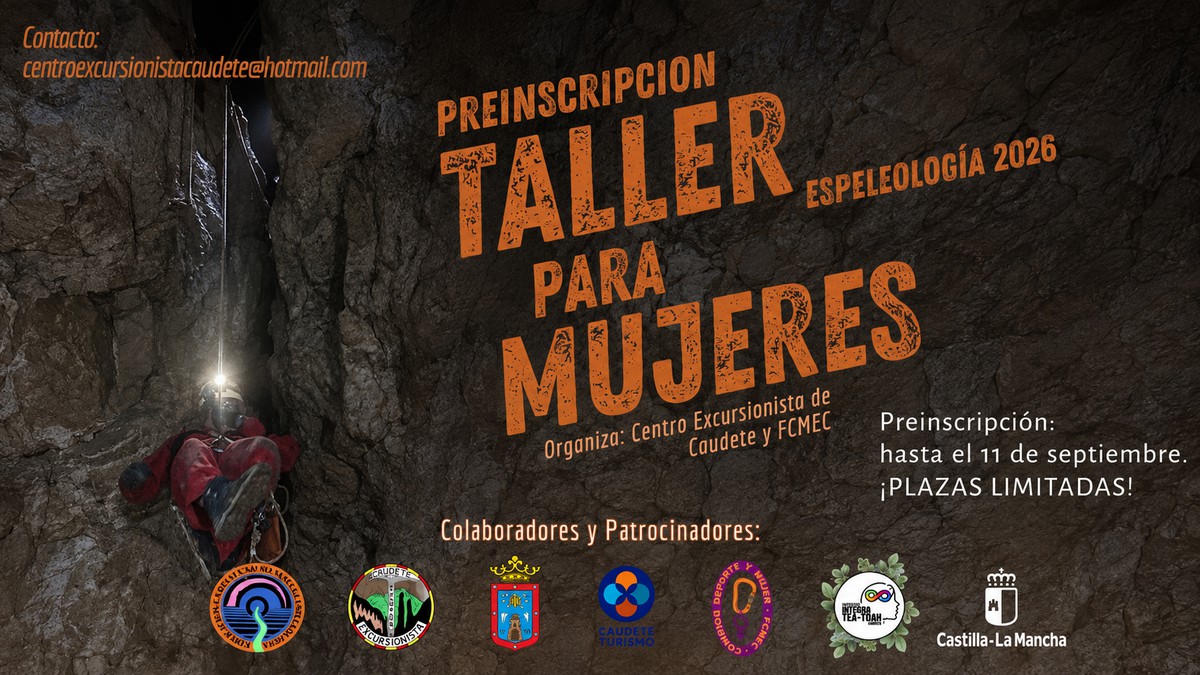 taller espeleologia mujeres caudete digital