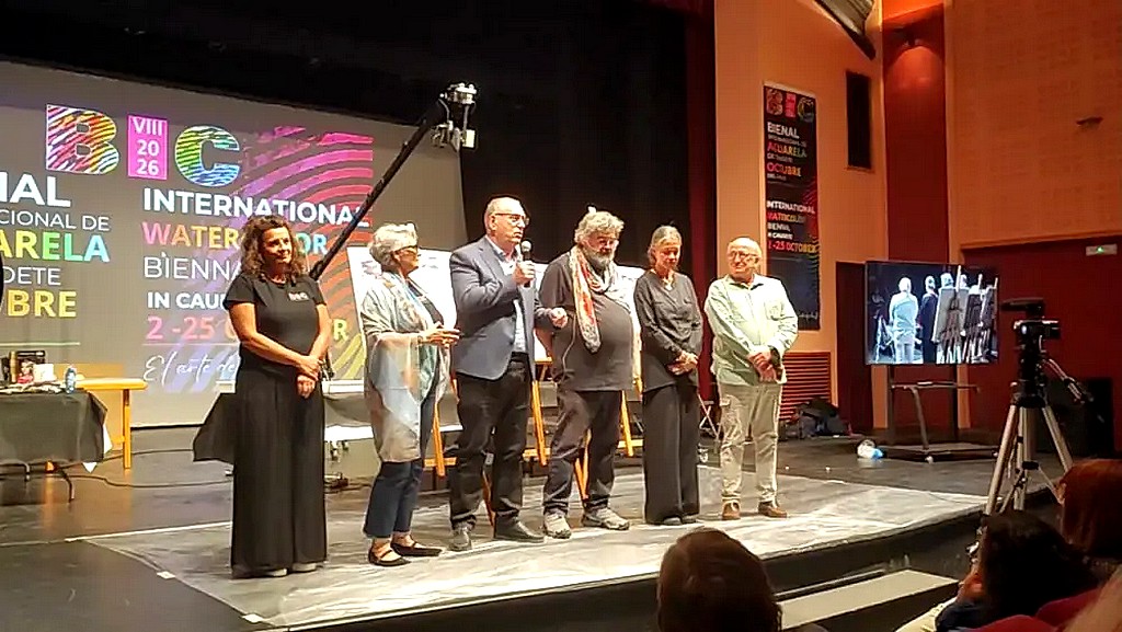 clausura bienal internacional acuarela 2026 caudete digital